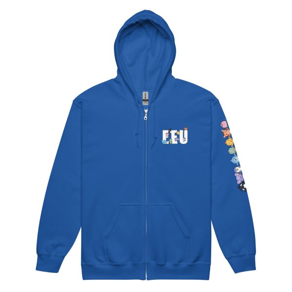 Unisex heavy blend zip hoodie - Image 5