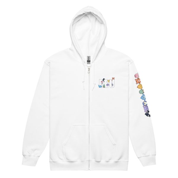 Unisex heavy blend zip hoodie - Image 9